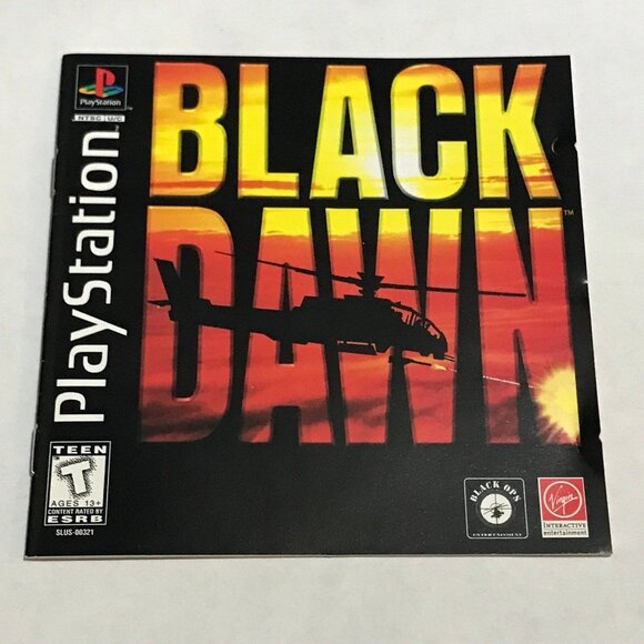 PS1 Black Dawn For PlayStation 1 CIB Complete With Manual - Picture 4 of 6